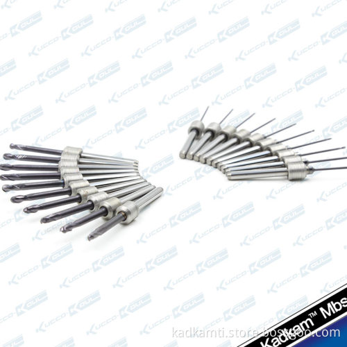 Amann Girrbach CAD/CAM system tools Zirconia/Alloy/PMMA/Wax block milling burs CNC end mills dental milling cutters
